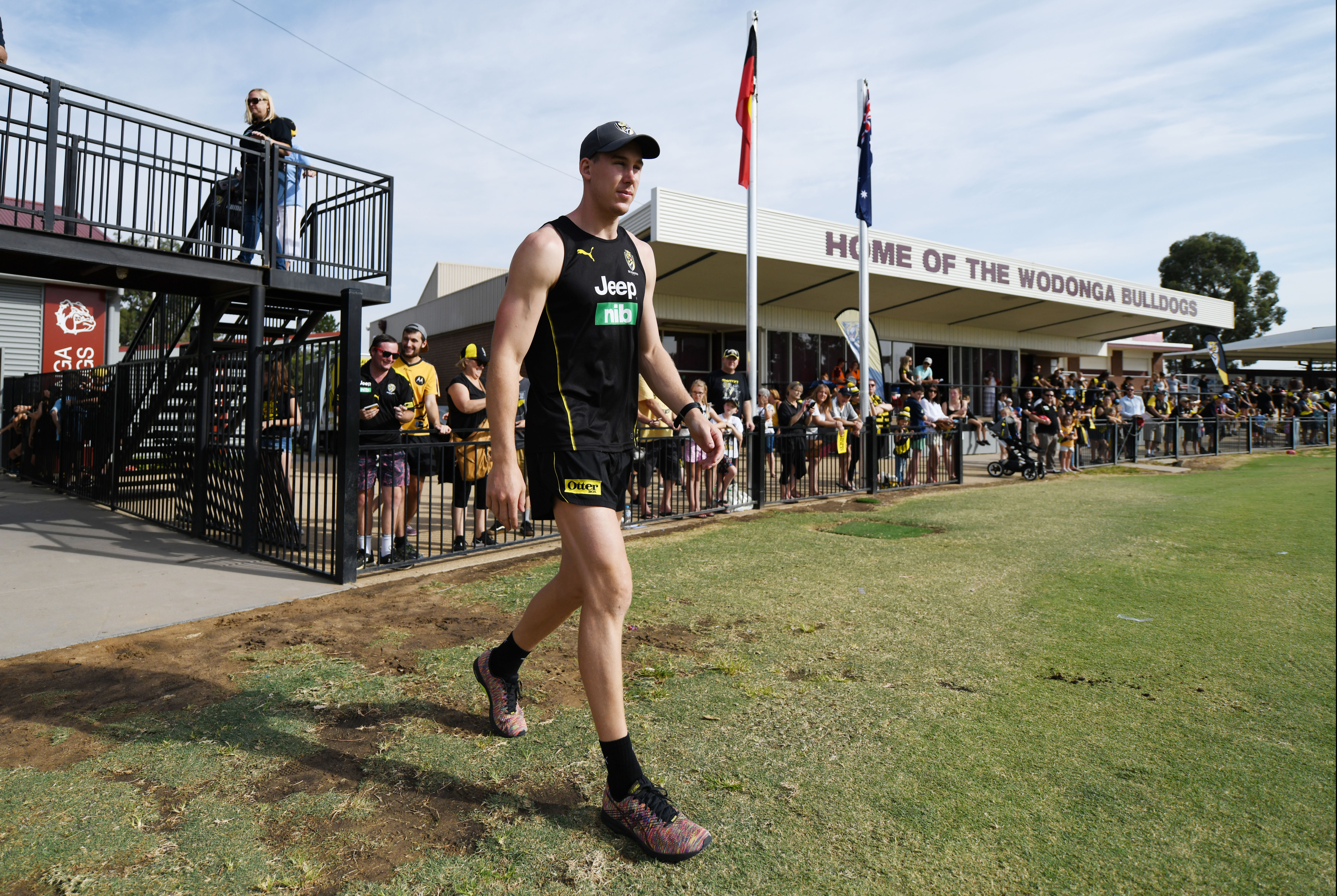 Tom Lynch at training